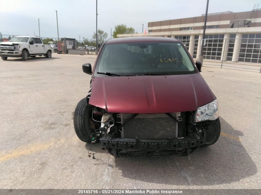 2018 Dodge Grand Caravan Se VIN: 2C4RDGBG4JR309296 Lot: 20145716