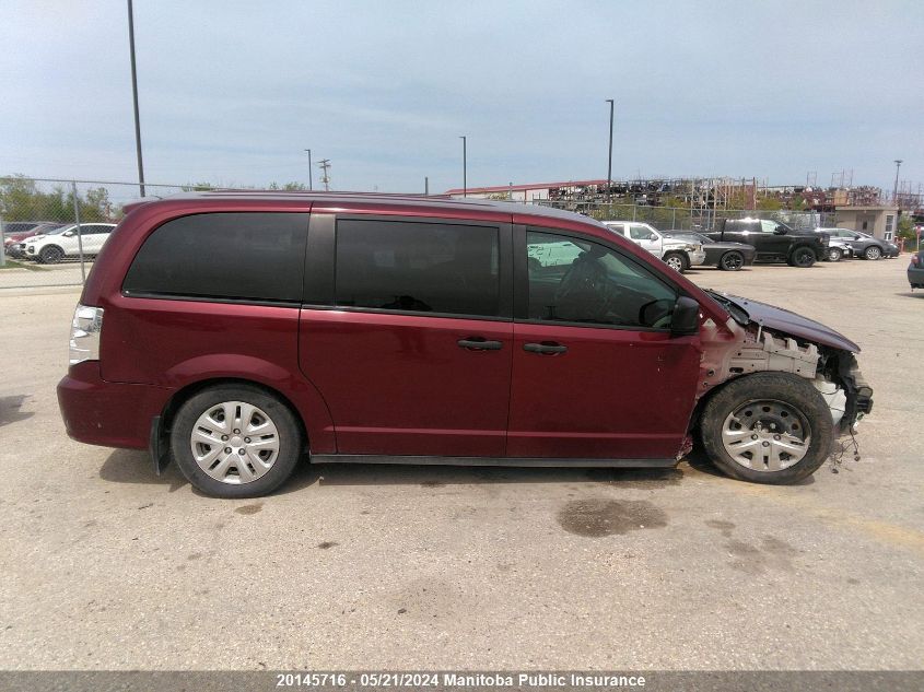 2018 Dodge Grand Caravan Se VIN: 2C4RDGBG4JR309296 Lot: 20145716