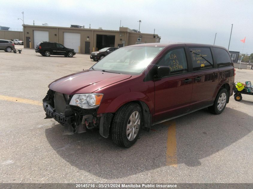 2018 Dodge Grand Caravan Se VIN: 2C4RDGBG4JR309296 Lot: 20145716