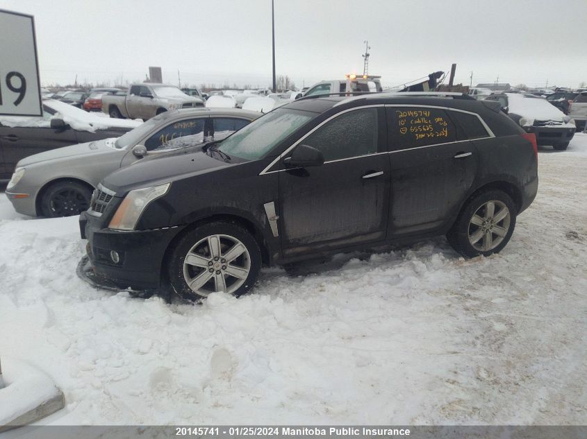 2010 Cadillac Srx V6 VIN: 3GYFNEE42AS655625 Lot: 20145741