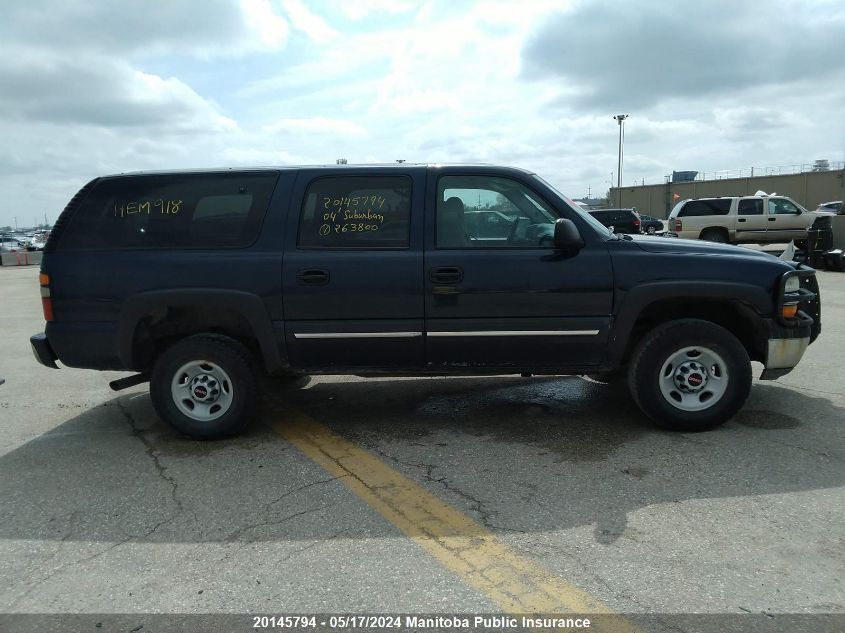 2004 Chevrolet Suburban 2500 Ls VIN: 3GNGK26U84G263800 Lot: 20145794