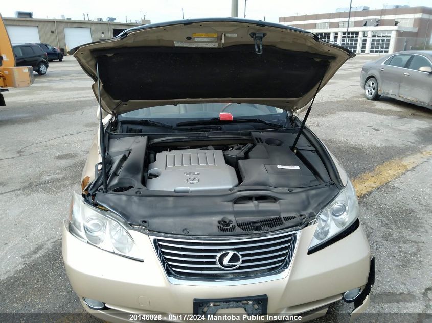 2007 Lexus Es 350 VIN: JTHBJ46GX72004863 Lot: 20146028