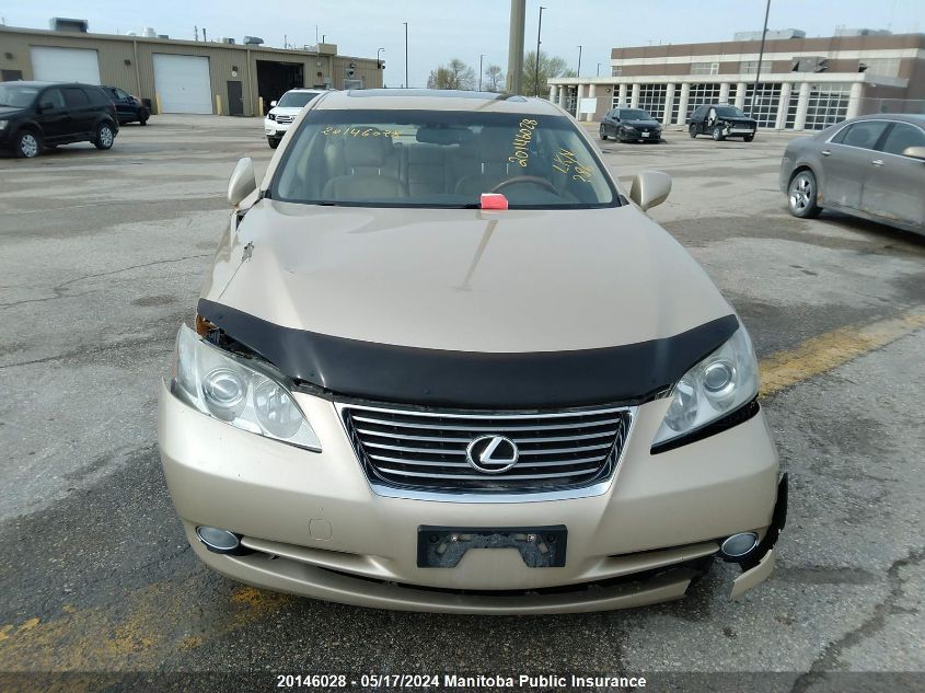 2007 Lexus Es 350 VIN: JTHBJ46GX72004863 Lot: 20146028