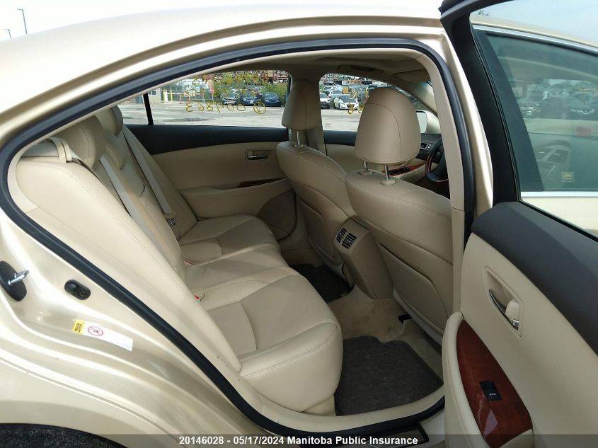 2007 Lexus Es 350 VIN: JTHBJ46GX72004863 Lot: 20146028