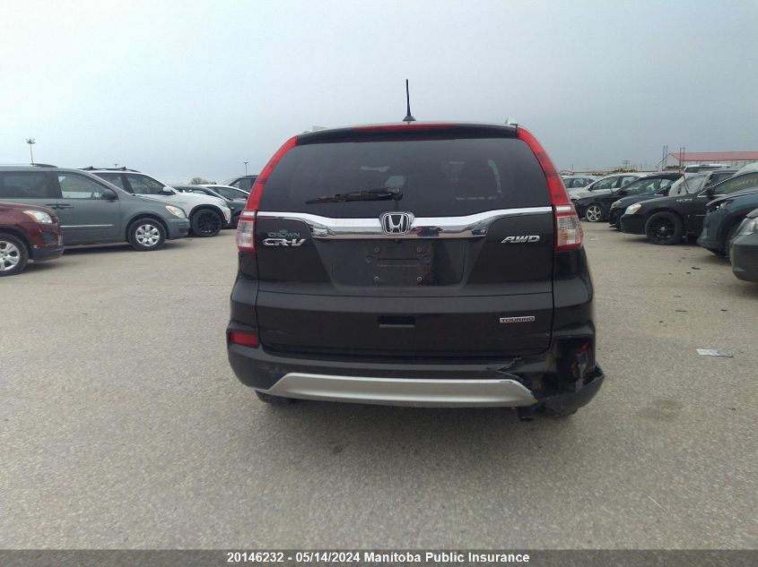 2016 Honda Cr-V Touring VIN: 5J6RM4H92GL803305 Lot: 20146232