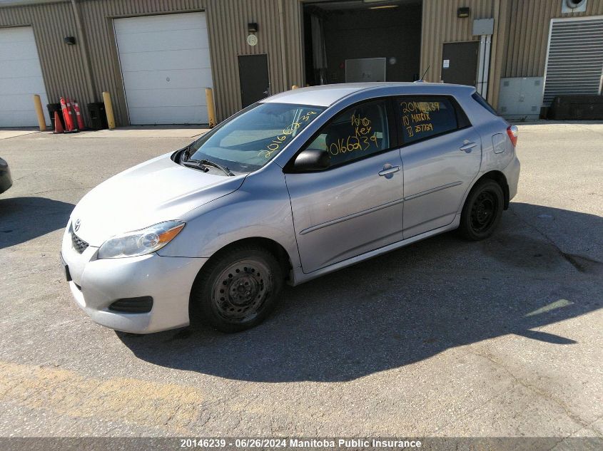 2010 Toyota Matrix VIN: 2T1KU4EE8AC257729 Lot: 20146239