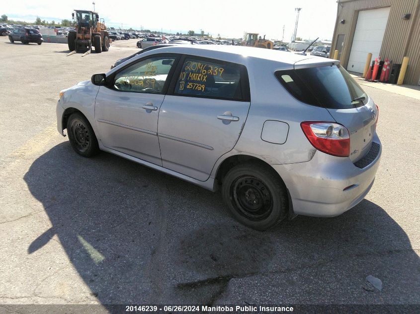 2010 Toyota Matrix VIN: 2T1KU4EE8AC257729 Lot: 20146239