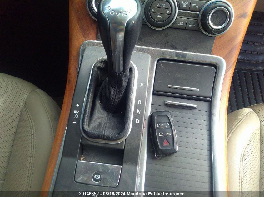 2011 Land Rover Range Rover Sport Hse VIN: SALSK2D44BA706146 Lot: 20146352