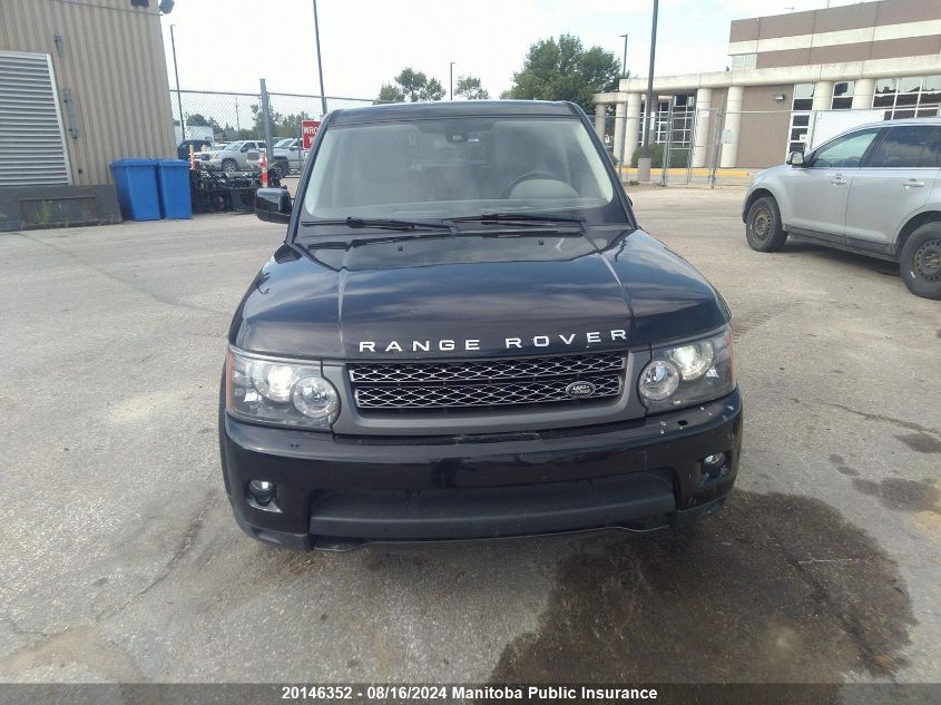 2011 Land Rover Range Rover Sport Hse VIN: SALSK2D44BA706146 Lot: 20146352