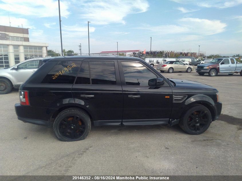 2011 Land Rover Range Rover Sport Hse VIN: SALSK2D44BA706146 Lot: 20146352