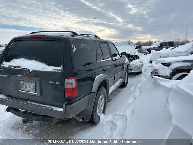 1999 Toyota 4Runner Limited V6 VIN: JT3HN87R1X0243418 Lot: 20146367