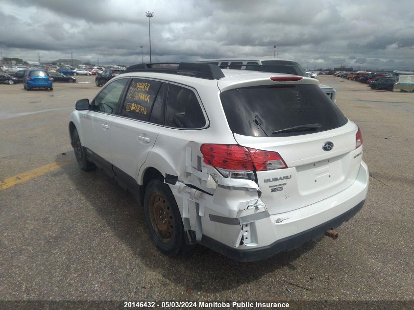 2012 Subaru Outback 2.5I VIN: 4S4BRGGC2C3268392 Lot: 20146432