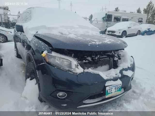 2016 Nissan Rogue Sv VIN: 5N1AT2MV7GC859121 Lot: 20146441