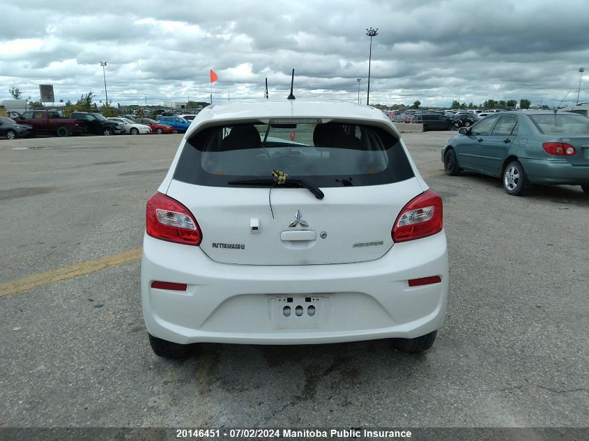 2018 Mitsubishi Mirage Es VIN: ML32A3HJ2JH003847 Lot: 20146451
