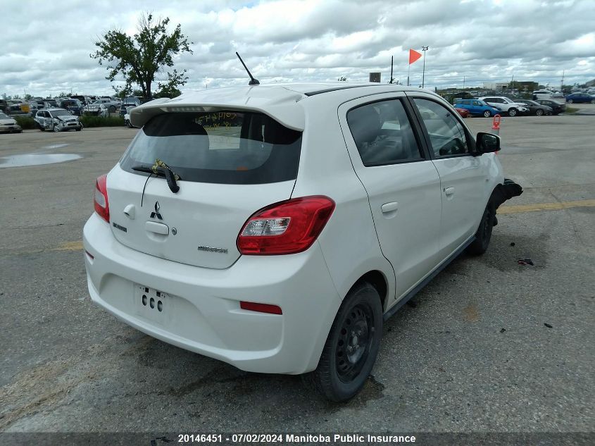 2018 Mitsubishi Mirage Es VIN: ML32A3HJ2JH003847 Lot: 20146451