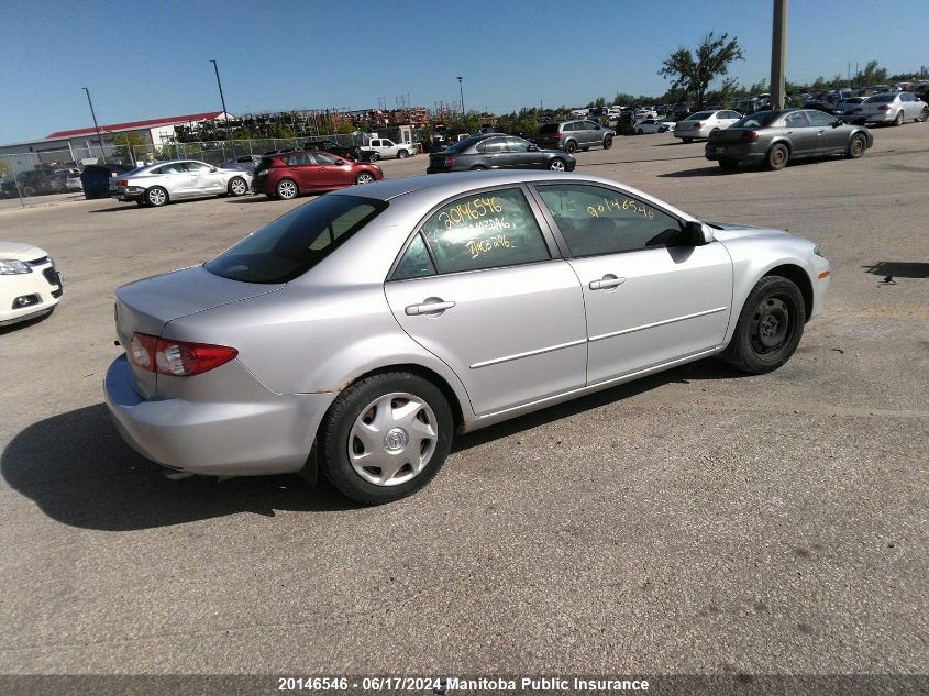 2004 Mazda Mazda6 Gs VIN: 1YVFP80C545N03296 Lot: 20146546