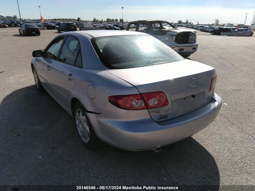 2004 Mazda Mazda6 Gs VIN: 1YVFP80C545N03296 Lot: 20146546