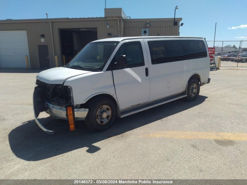 2011 Chevrolet Express 3500 Ls VIN: 1GAZGYFG0B1183251 Lot: 20146572