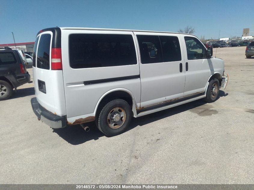 2011 Chevrolet Express 3500 Ls VIN: 1GAZGYFG0B1183251 Lot: 20146572