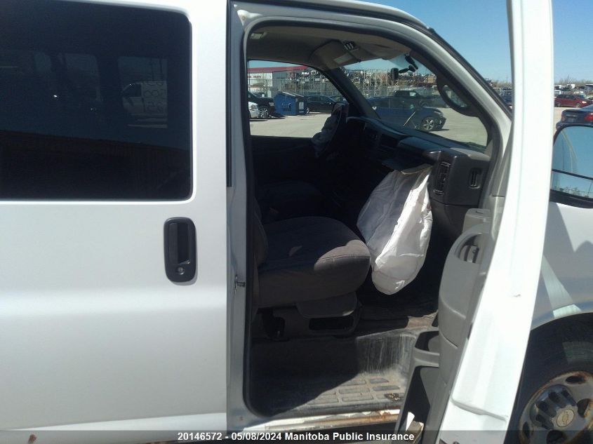 2011 Chevrolet Express 3500 Ls VIN: 1GAZGYFG0B1183251 Lot: 20146572