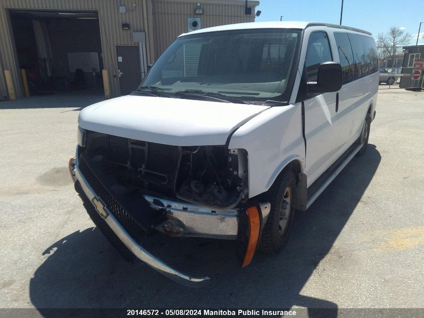 2011 Chevrolet Express 3500 Ls VIN: 1GAZGYFG0B1183251 Lot: 20146572