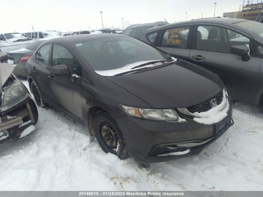 2013 Honda Civic Lx VIN: 19XFB2F5XDE071917 Lot: 20146618