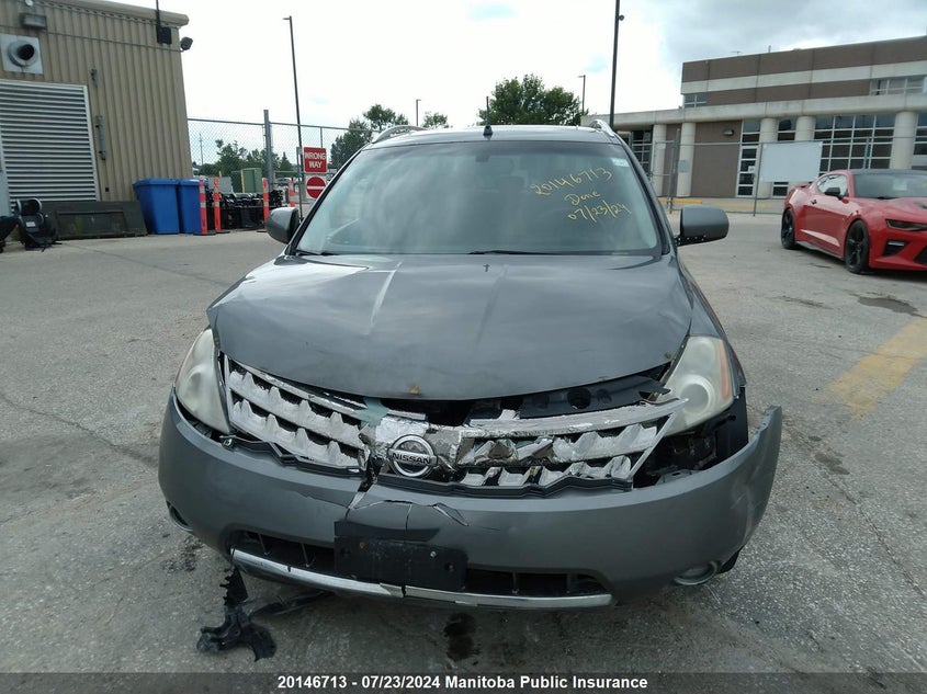2007 Nissan Murano Se VIN: JN8AZ08W37W639438 Lot: 20146713