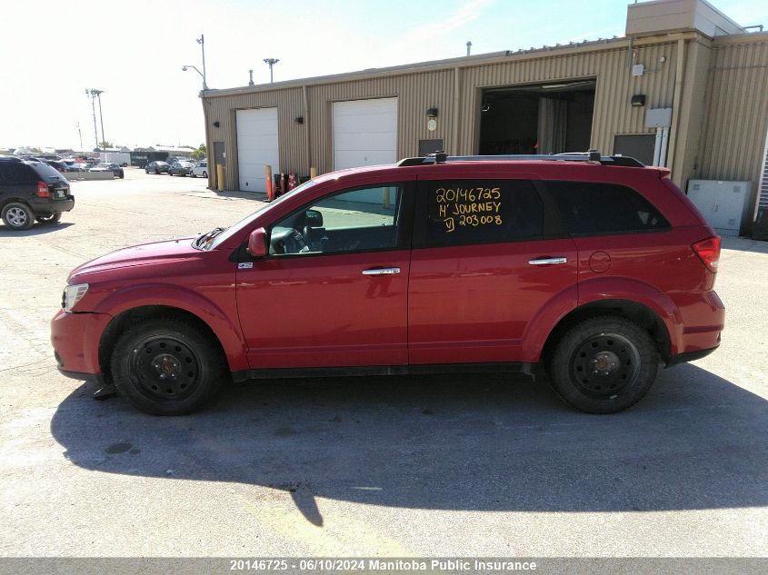 2014 Dodge Journey R/T VIN: 3C4PDDFG9ET203008 Lot: 20146725