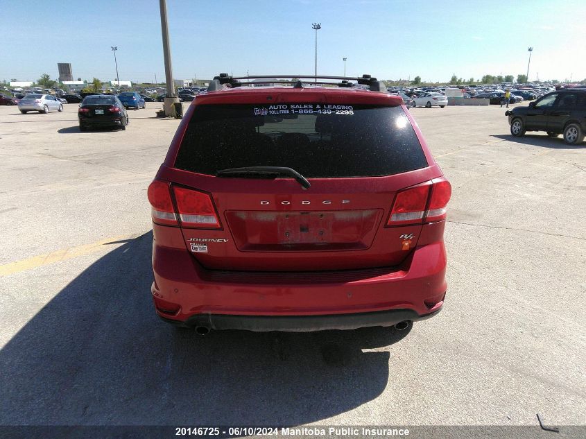 2014 Dodge Journey R/T VIN: 3C4PDDFG9ET203008 Lot: 20146725