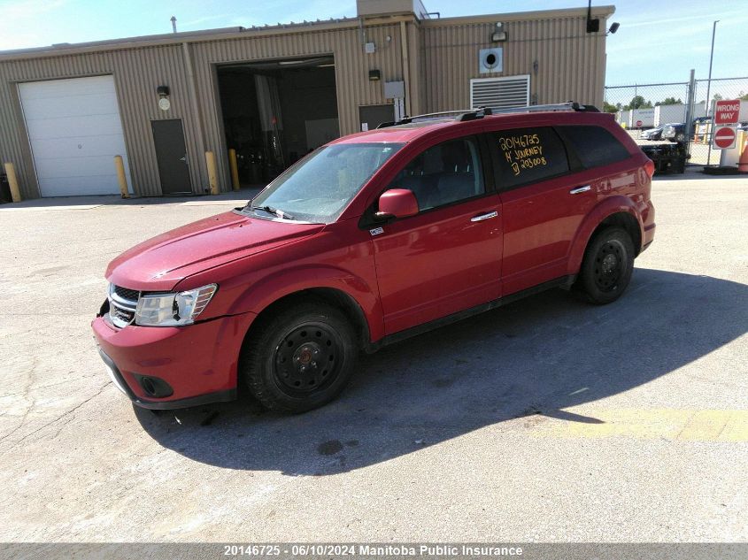 2014 Dodge Journey R/T VIN: 3C4PDDFG9ET203008 Lot: 20146725