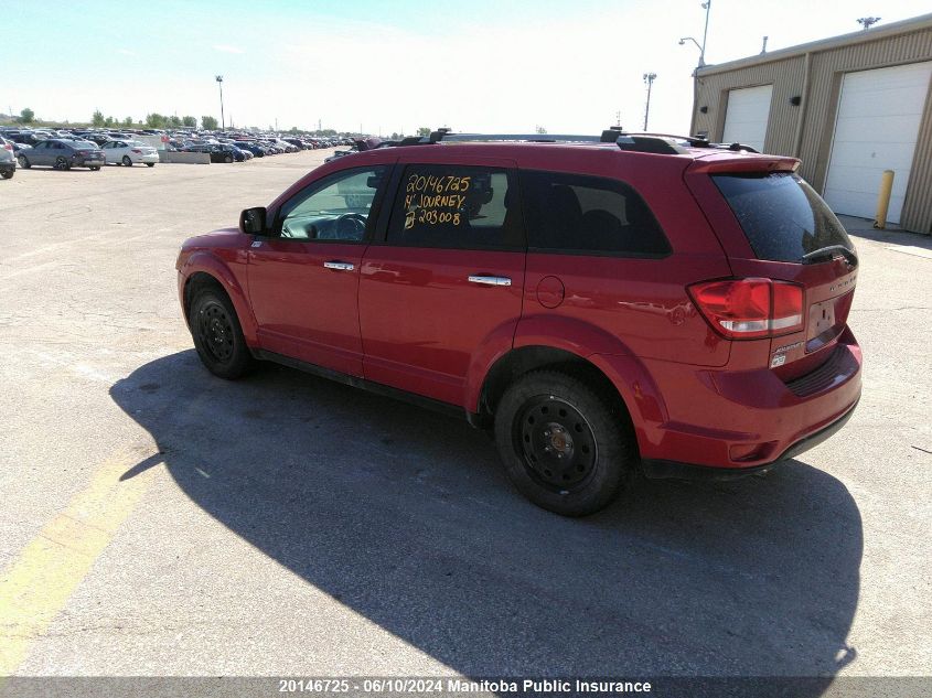 2014 Dodge Journey R/T VIN: 3C4PDDFG9ET203008 Lot: 20146725