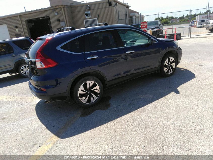 2015 Honda Cr-V Touring VIN: 5J6RM4H93FL805675 Lot: 20146810