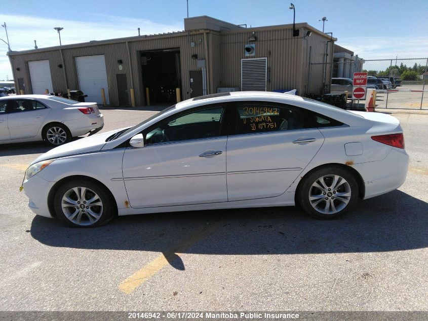 2011 Hyundai Sonata Limited VIN: 5NPEC4AC3BH109751 Lot: 20146942