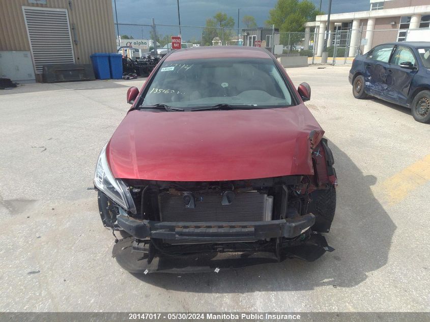 2015 Hyundai Sonata Gls VIN: 5NPE24AF0FH036356 Lot: 20147017