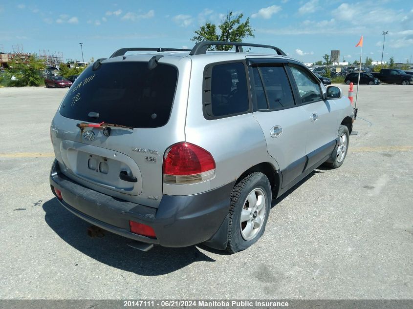 2006 Hyundai Santa Fe Gls VIN: KM8SB73E06U110370 Lot: 20147111