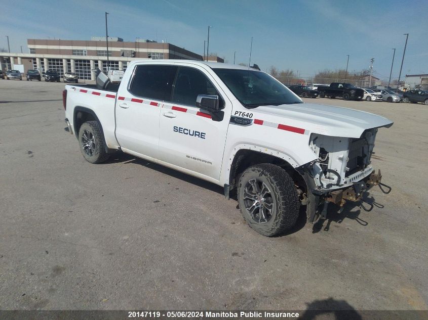 2021 GMC Sierra 1500 Slt Crew Cab VIN: 1GTU9BED2MZ239114 Lot: 20147119