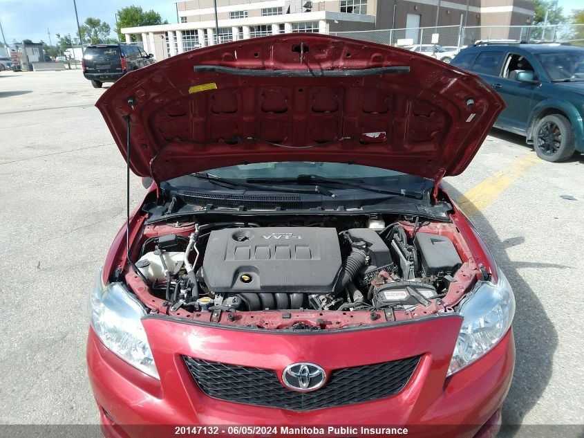 2009 Toyota Corolla Ce VIN: 2T1BU40E69C165022 Lot: 20147132