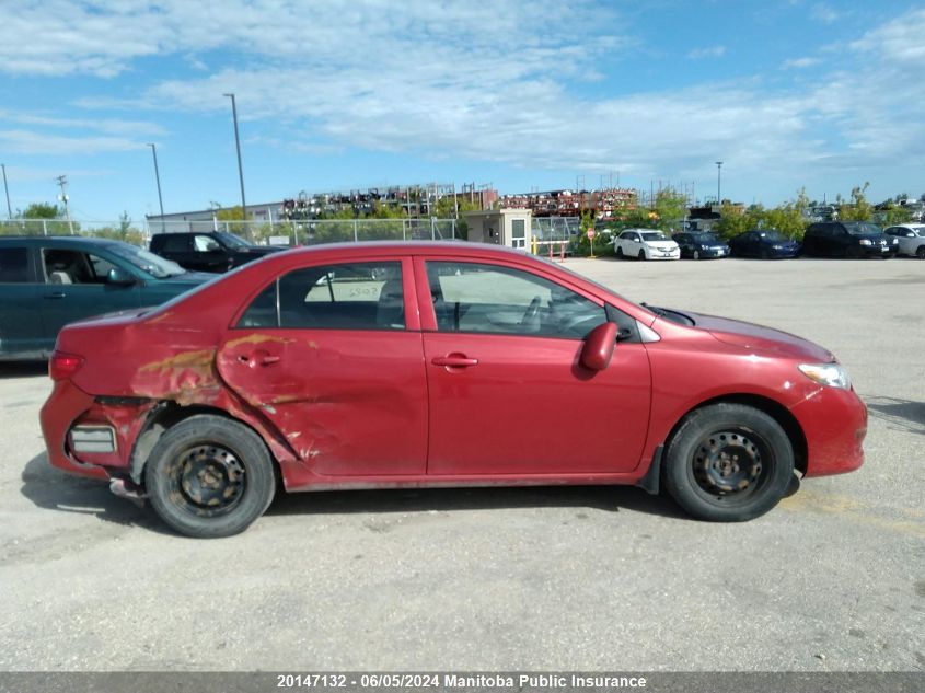 2009 Toyota Corolla Ce VIN: 2T1BU40E69C165022 Lot: 20147132