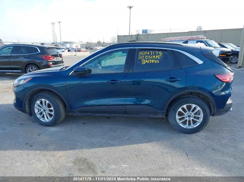 2020 Ford Escape Se VIN: 1FMCU9G63LUA17450 Lot: 20147178