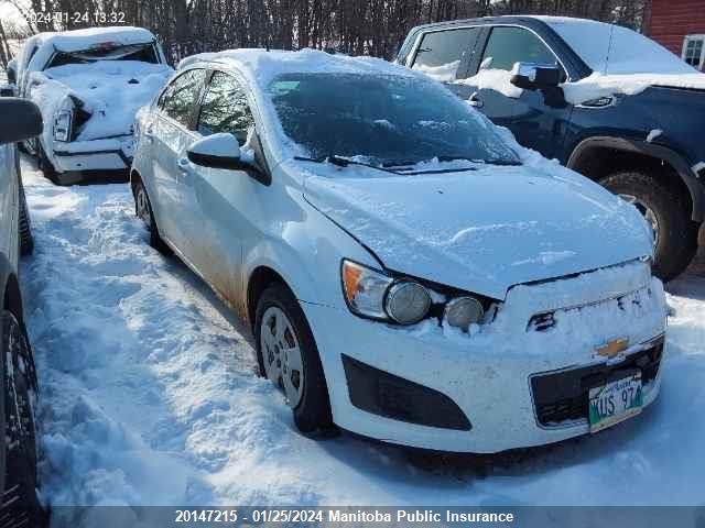 2013 Chevrolet Sonic Lt VIN: 1G1JC5EH8D4251475 Lot: 20147215