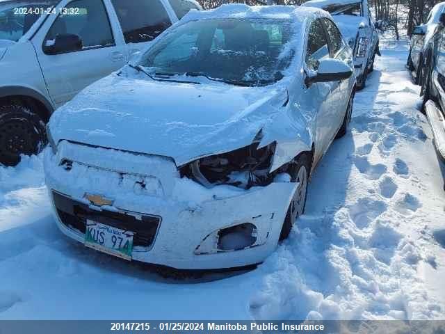 2013 Chevrolet Sonic Lt VIN: 1G1JC5EH8D4251475 Lot: 20147215