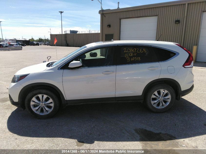 2013 Honda Cr-V Ex VIN: 2HKRM4H53DH117518 Lot: 20147268