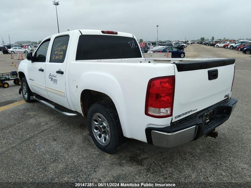 2009 GMC Sierra 1500 Sle Crew Cab VIN: 3GTEK13C89G142259 Lot: 20147381