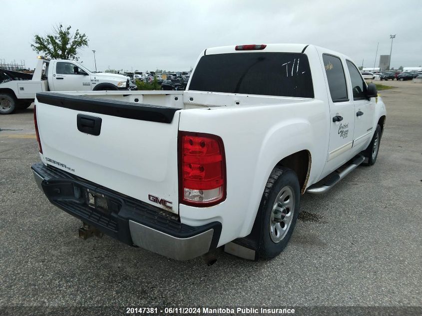 2009 GMC Sierra 1500 Sle Crew Cab VIN: 3GTEK13C89G142259 Lot: 20147381