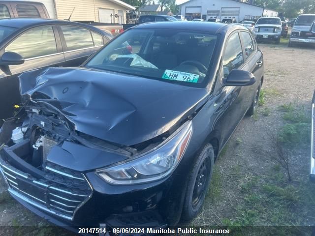 2020 Hyundai Accent Preferred VIN: 3KPC25A69LE119510 Lot: 20147514