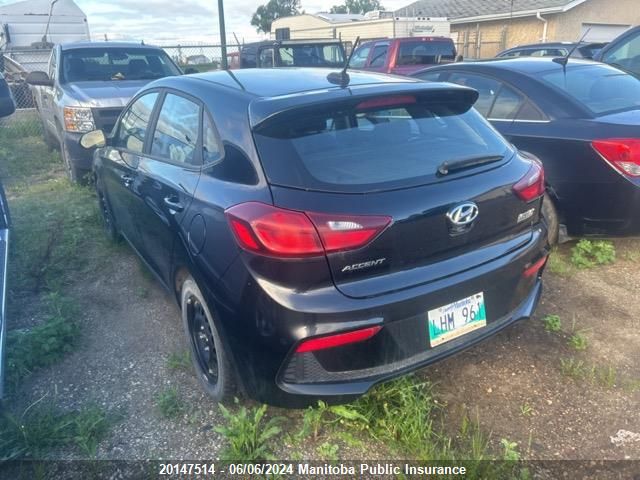 2020 Hyundai Accent Preferred VIN: 3KPC25A69LE119510 Lot: 20147514