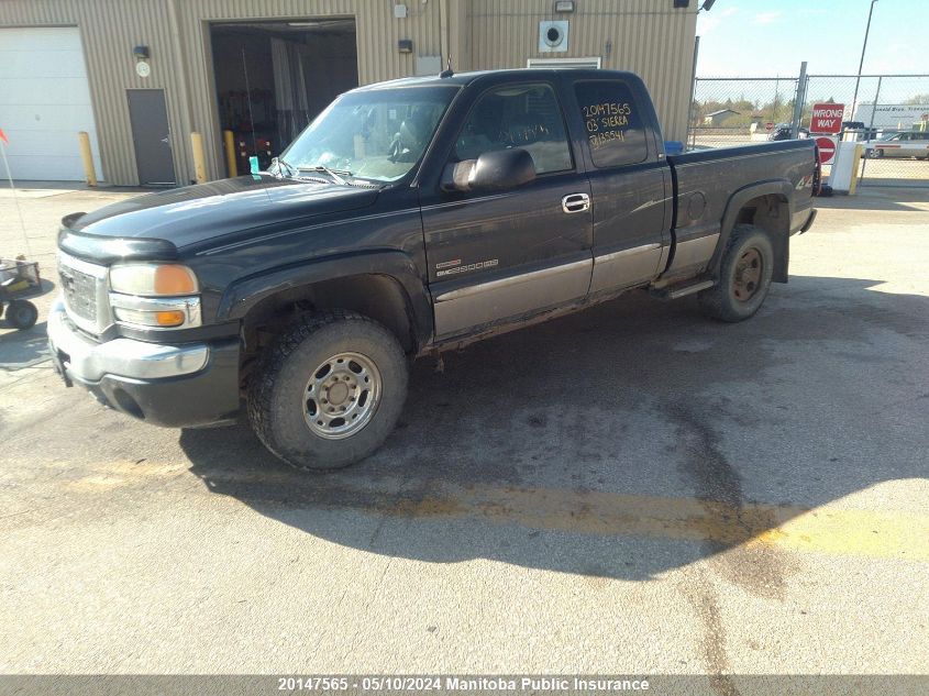 2003 GMC Sierra 2500 Hd Slt Ext Cab VIN: 1GTHK29103E135541 Lot: 20147565