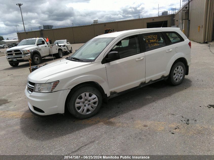 2014 Dodge Journey Se VIN: 3C4PDCAB8ET302912 Lot: 20147587