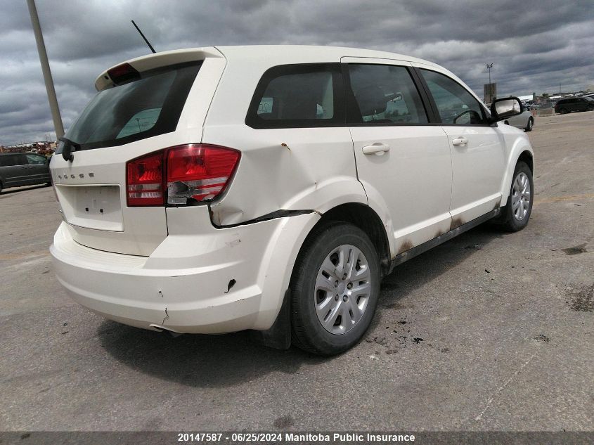 2014 Dodge Journey Se VIN: 3C4PDCAB8ET302912 Lot: 20147587