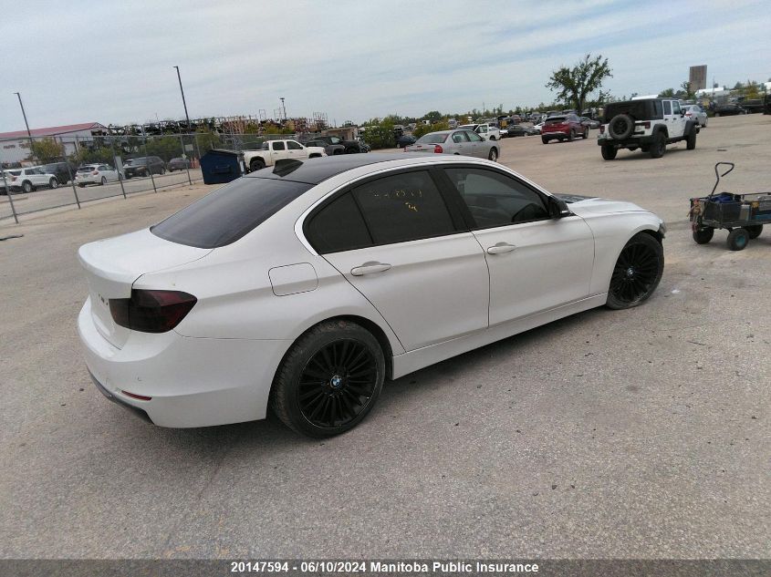 2013 BMW 328I xDrive VIN: WBA3B3C5XDJ977238 Lot: 20147594